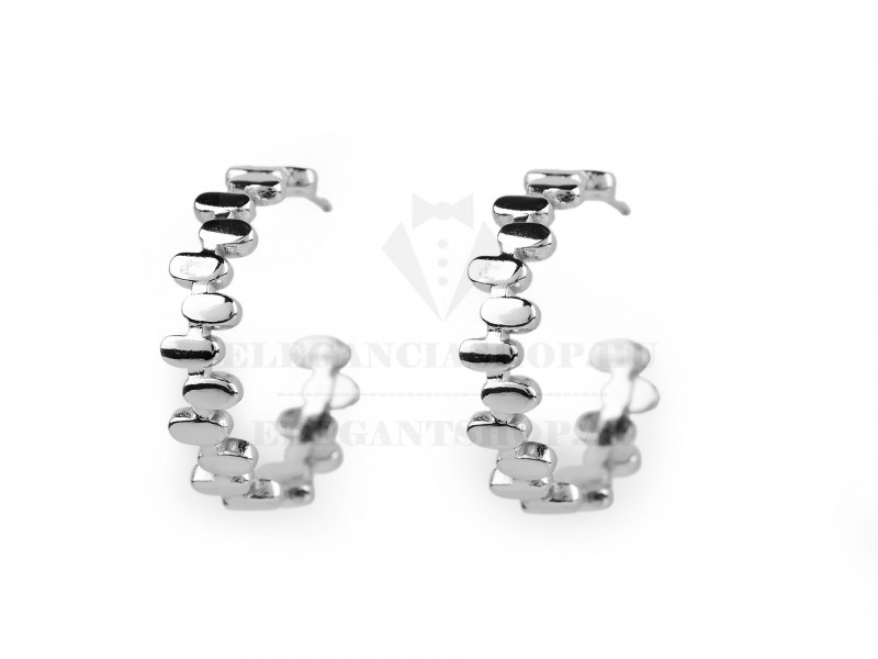 Fülbevaló karika rozsdamentes acélból Ékszer, hajdísz